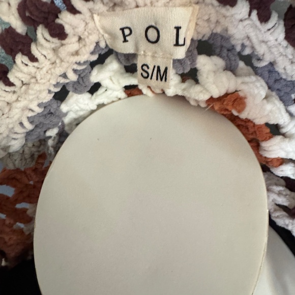 POL. cutest poncho for fall!  S/M oversized - Picture 2 of 2